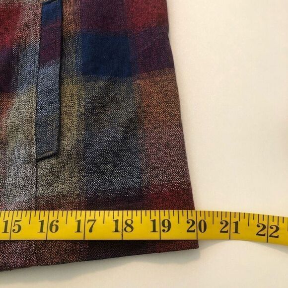 CAbi Collage Coastal Cowgirl, Pearlcore Plaid Jacket Size M - Picture 14 of 16